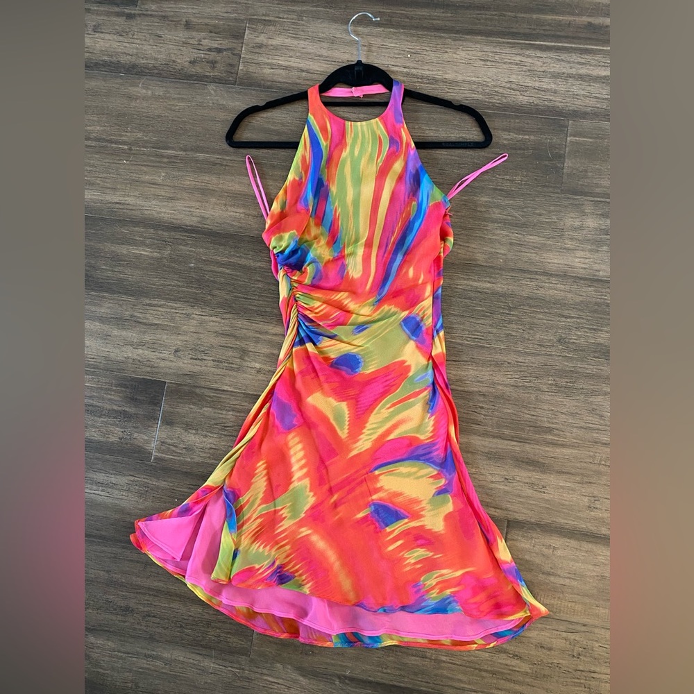 Silk Versace dress